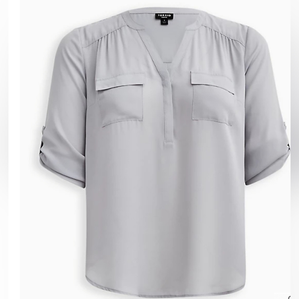 Torrid Harper Georgette Blouse